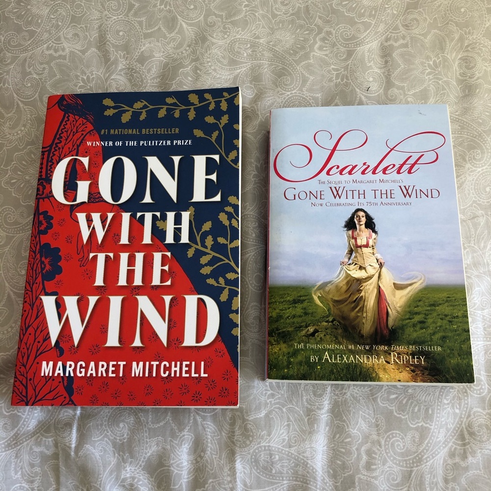 Gone with the wind original and sequel